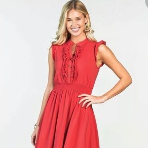 NWT Matilda Jane Women’s One Way Red Dress SZ L